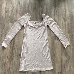 SOLD princess polly satin long sleeve dress